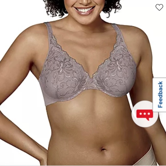 NWT- Playtex Secrets Beautiful LIft With Embroidery Underwire Bra, Size 44DDD - Picture 2 of 11